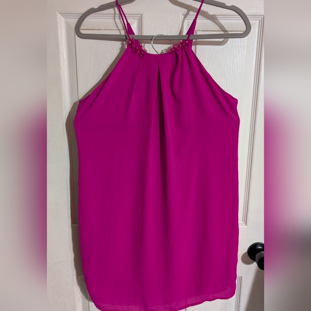 Lucy Love Women's Pink Sleeveless Mini‎ Dress 0089